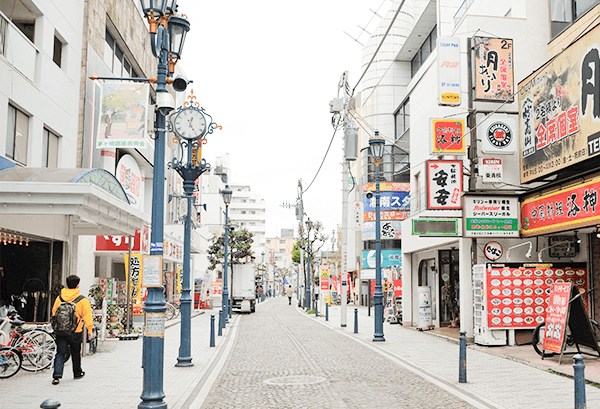 茅ヶ崎駅から徒歩4分(エメロード商店街通り)